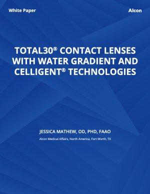 Total30 Contact Lenses with Water Gradient and Celligent Technologies