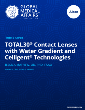 TOTAL30® Contact Lenses with Water Gradient and Celligent® Technologies