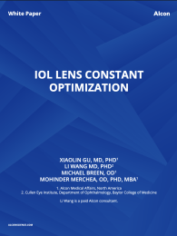 IOL Lens Constant Optimization