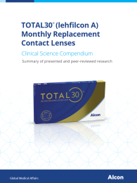 TOTAL30® (lehfilcon A) Monthly Replacement Contact Lenses