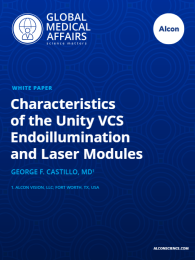 Characteristics of the Unity VCS Endoillumination and Laser Modules