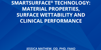 Precision1® Contact Lenses With Smartsurface® Technology: Material Properties, Surface Wettability And Clinical Performance